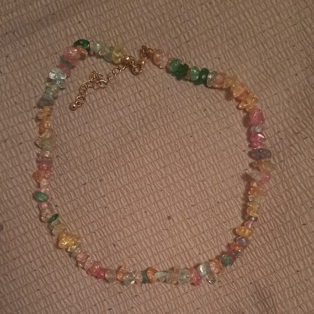 Multicolor Gemstone Necklace
